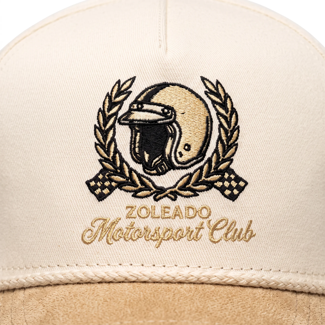 Zoleado Motorsport Club Hat Suede Brim