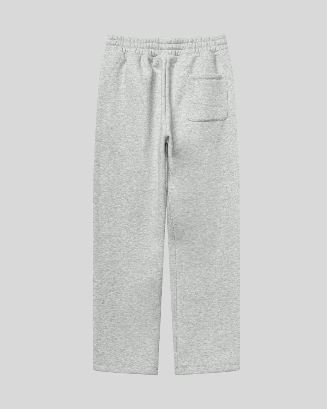 Premium Heavyweight Cotton Sweatpant - Unisex Relaxed Fit (Oatmeal Gray) - Zoleado Clothing Co.