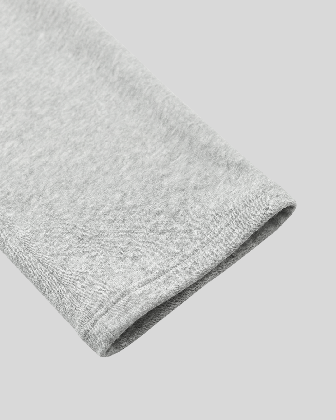 Zoleado oatmeal gray premium heavyweight cotton sweatpants