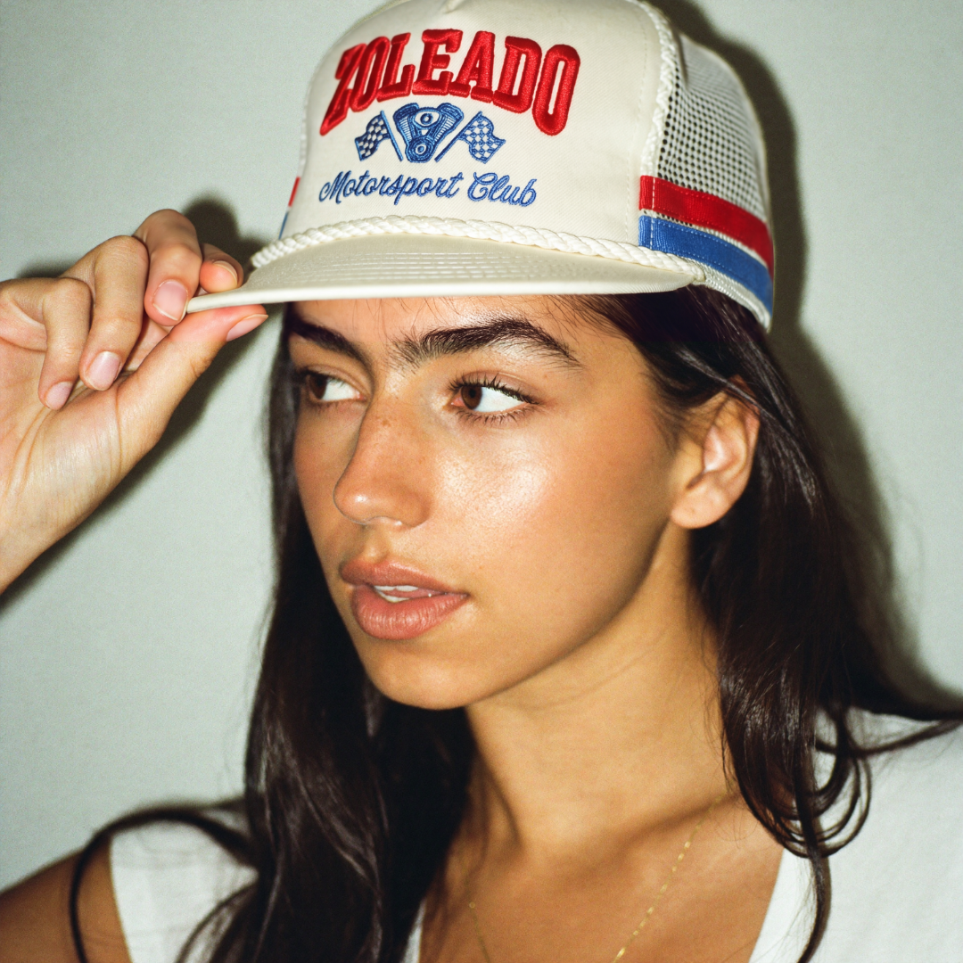 Zoleado Vintage Motorsport Trucker Hat