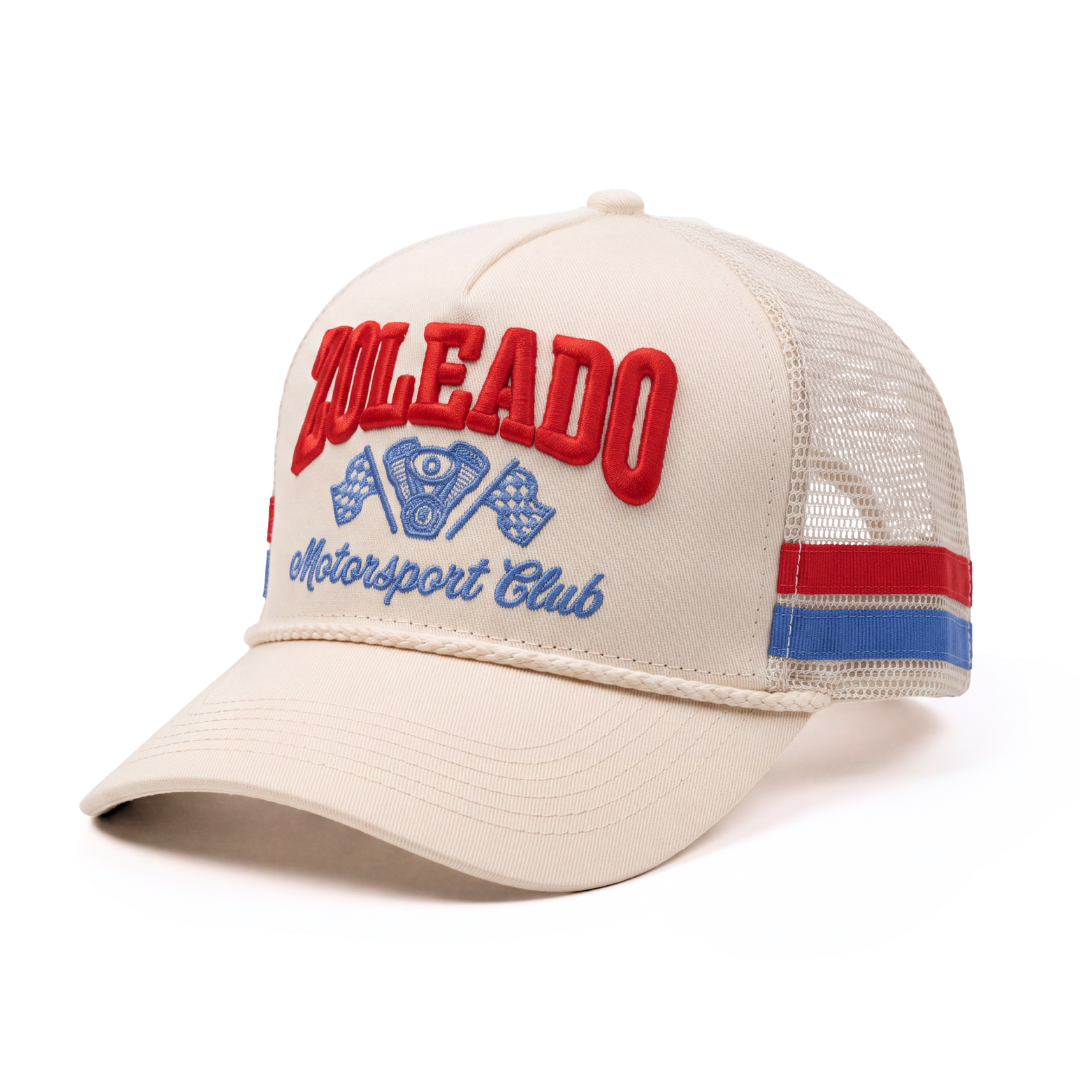 Zoleado Vintage Motorsport Trucker Hat