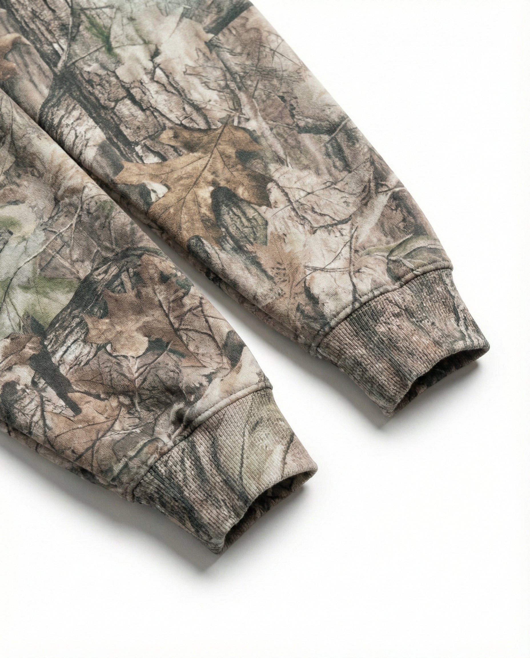 Camouflage Baylor McLane Stadium hoodie on white background