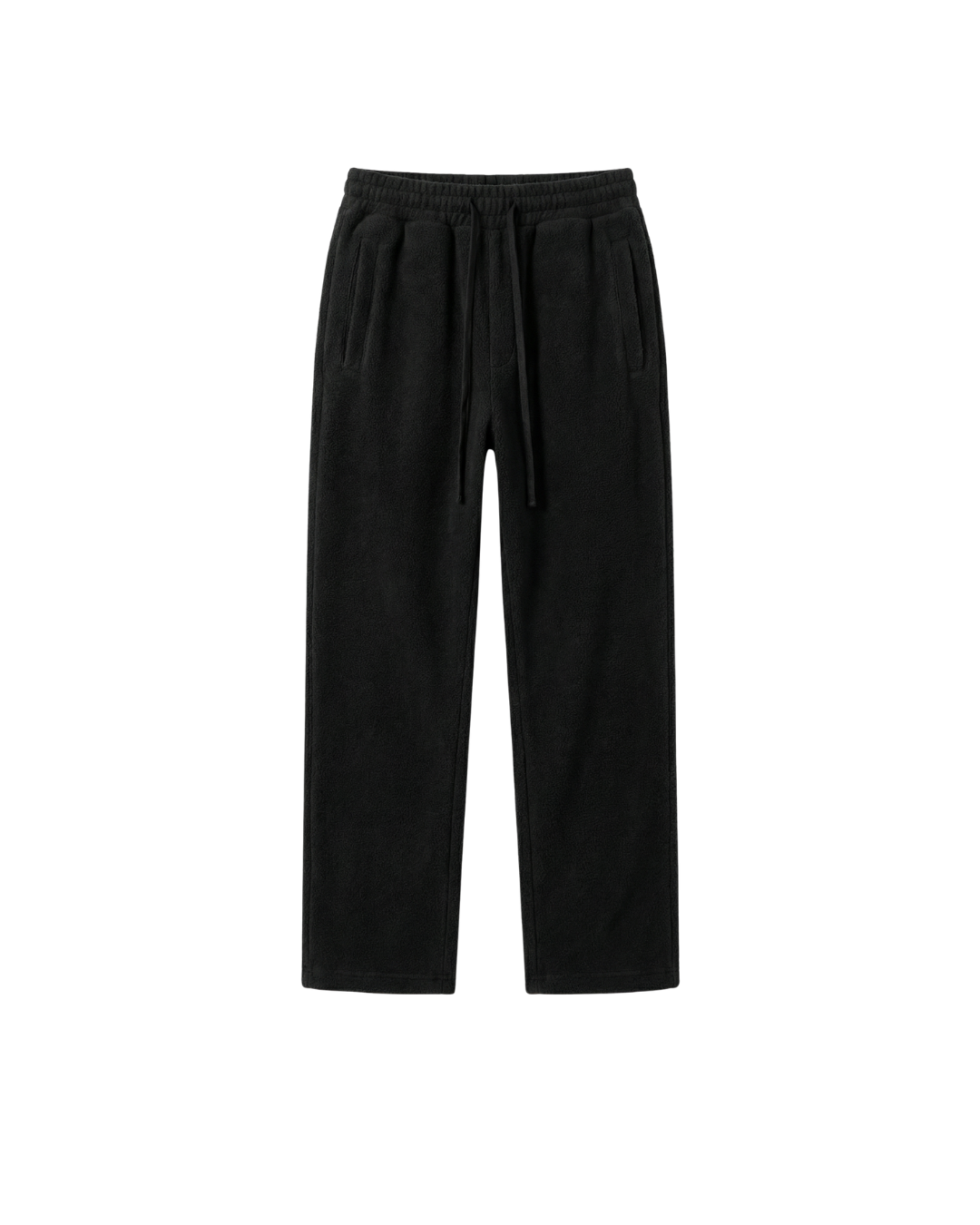 Black pants on a white background