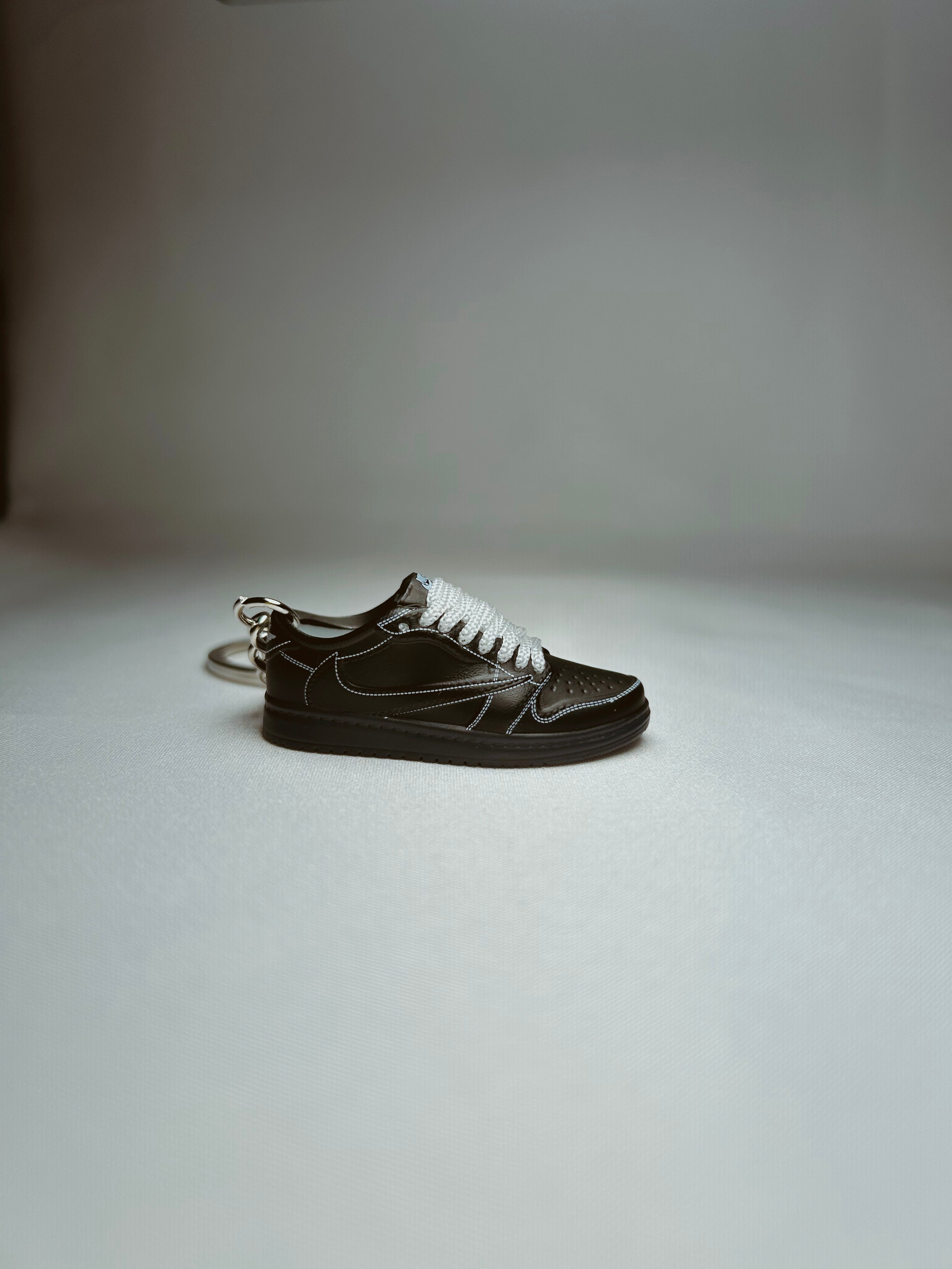 Air Jordan 1 Retro Low OG Travis Scott Black Phantom Keychain 3D Rubber