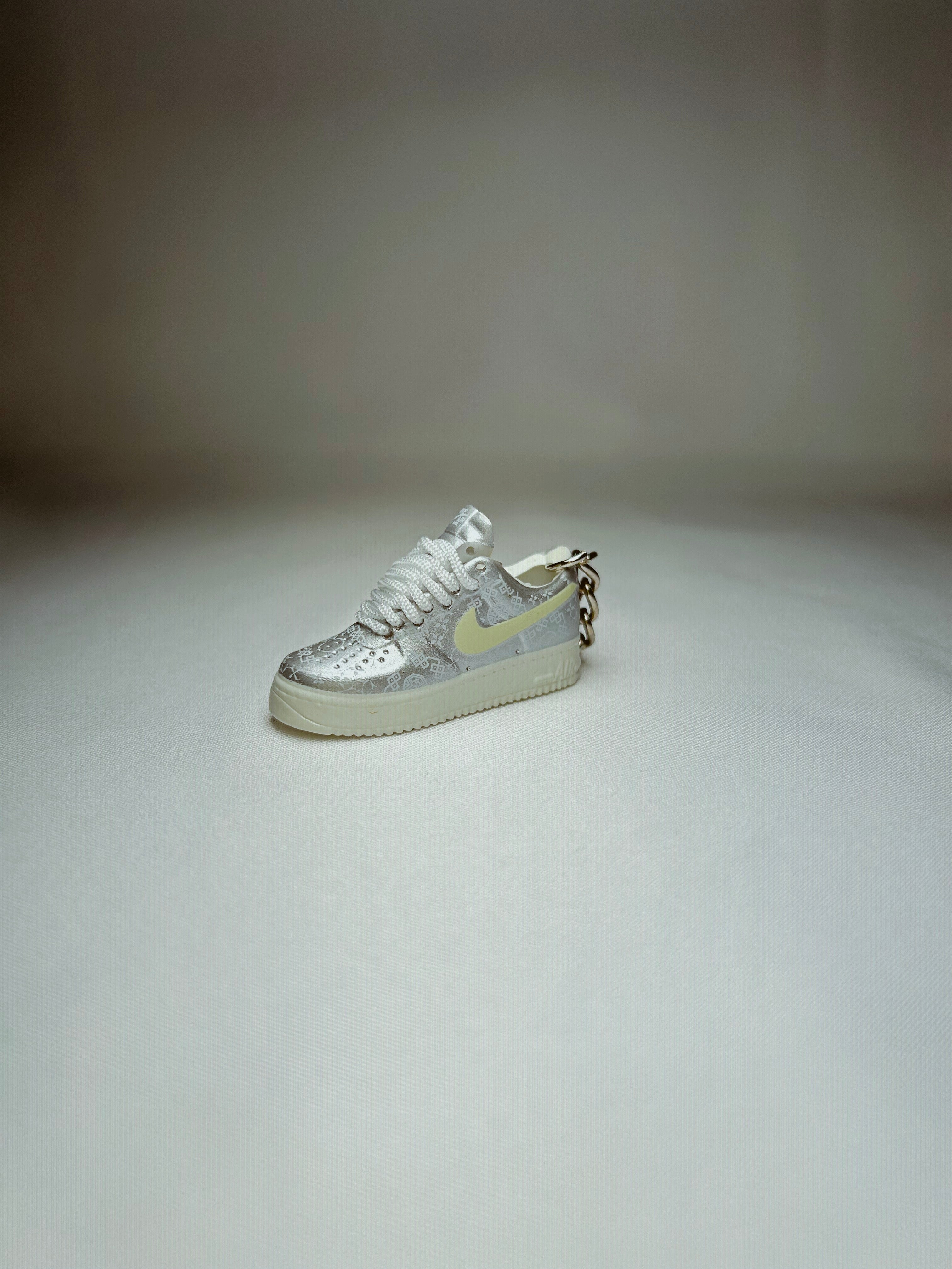 Nike Air Force 1 Premium CLOT Mini Shoe Keychain 3D Rubber
