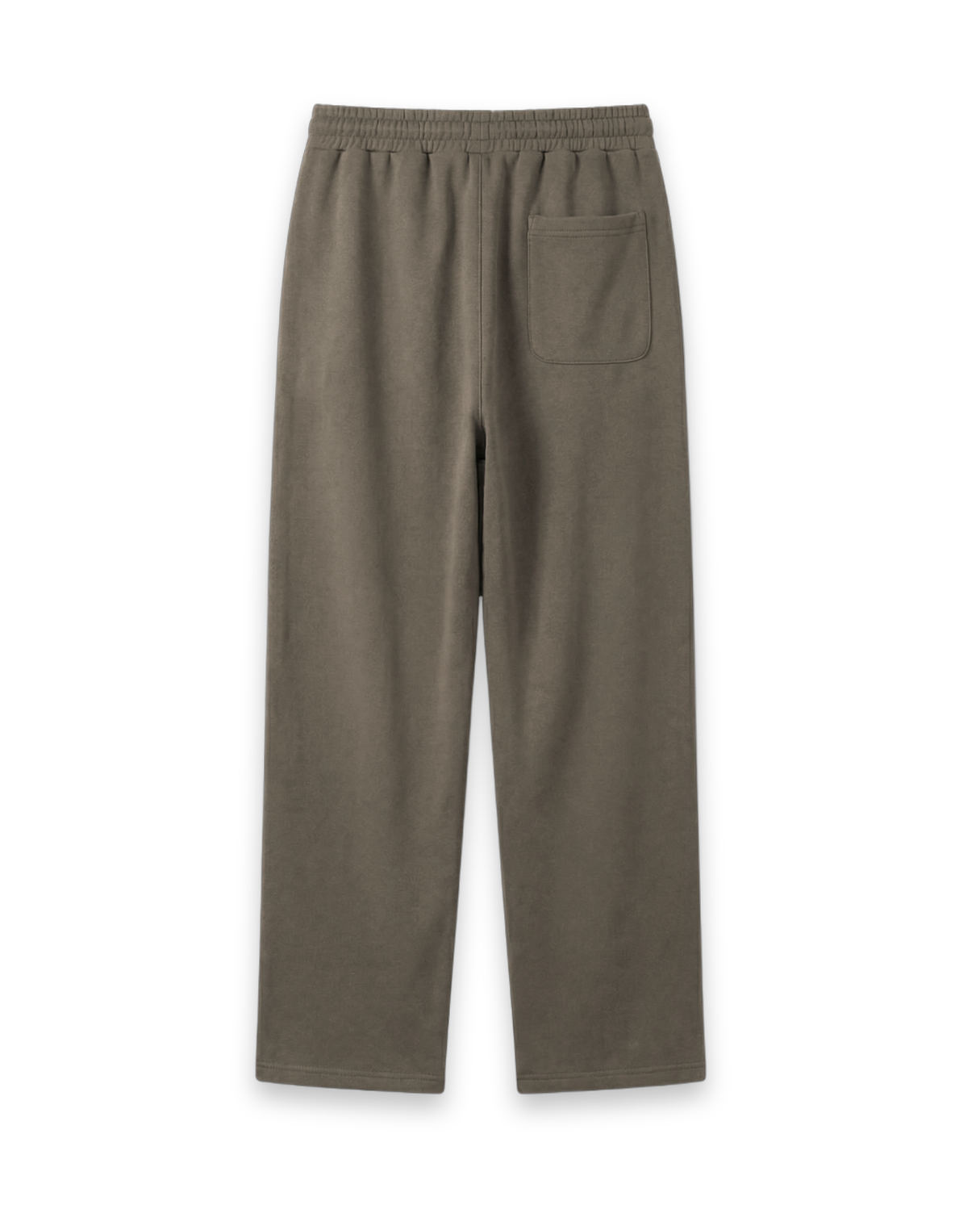 Premium Heavyweight Sweatpants Olive Green back on white background