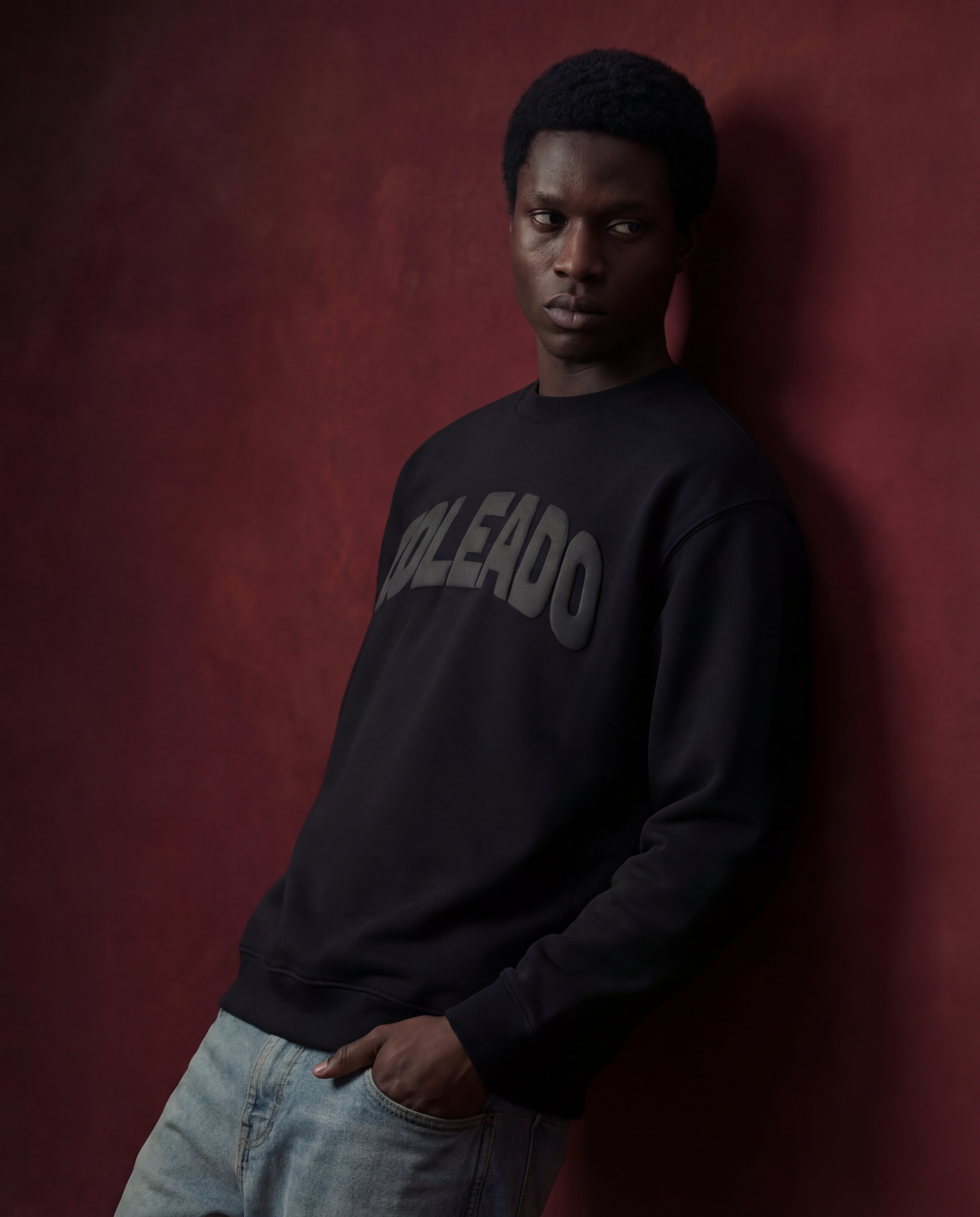 Zoleado Error 404 Puff Print Crewneck