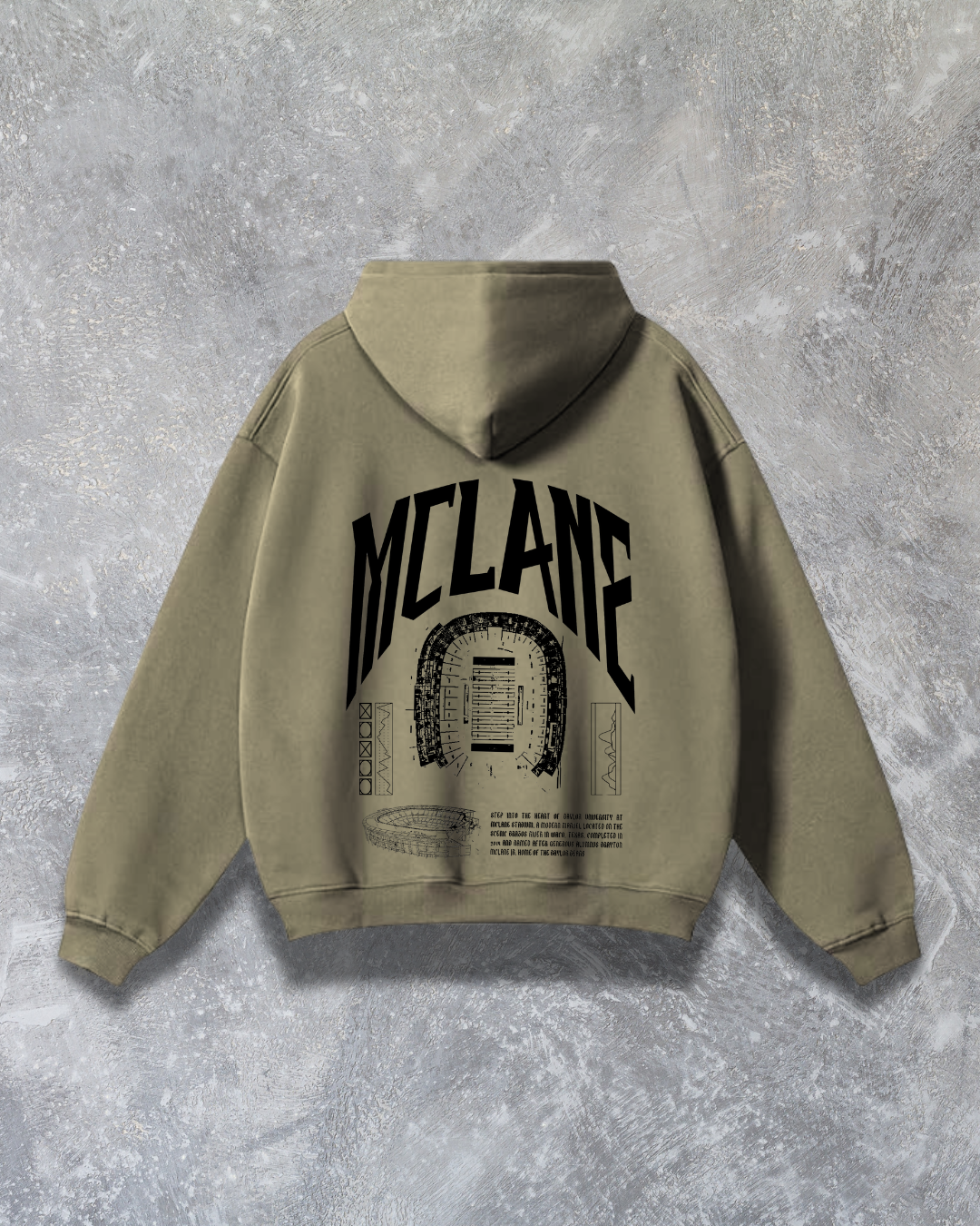 McLane Stadium Heavyweight Hoodie