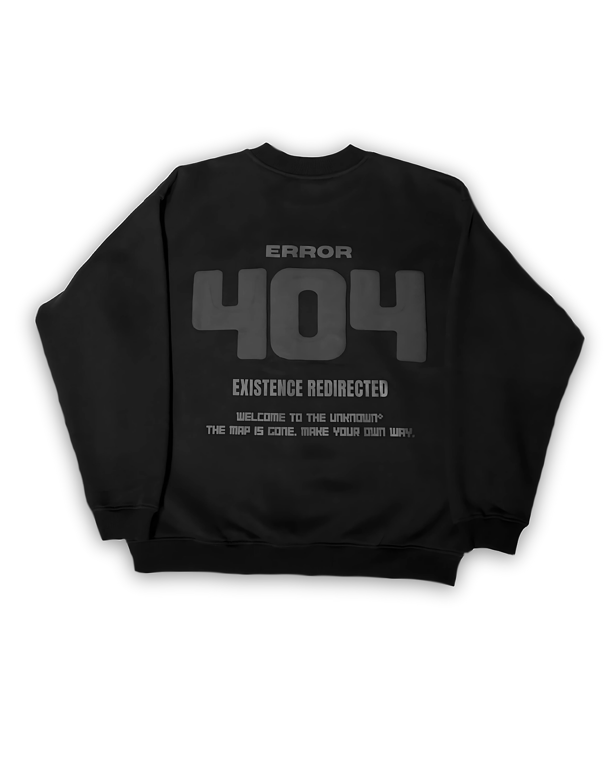 Zoleado Error 404 Puff Print Crewneck