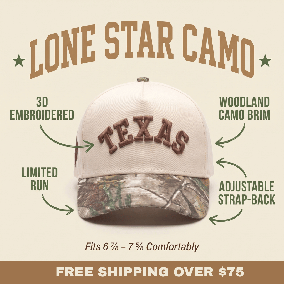 Texas Camo Hat – Lone Star
