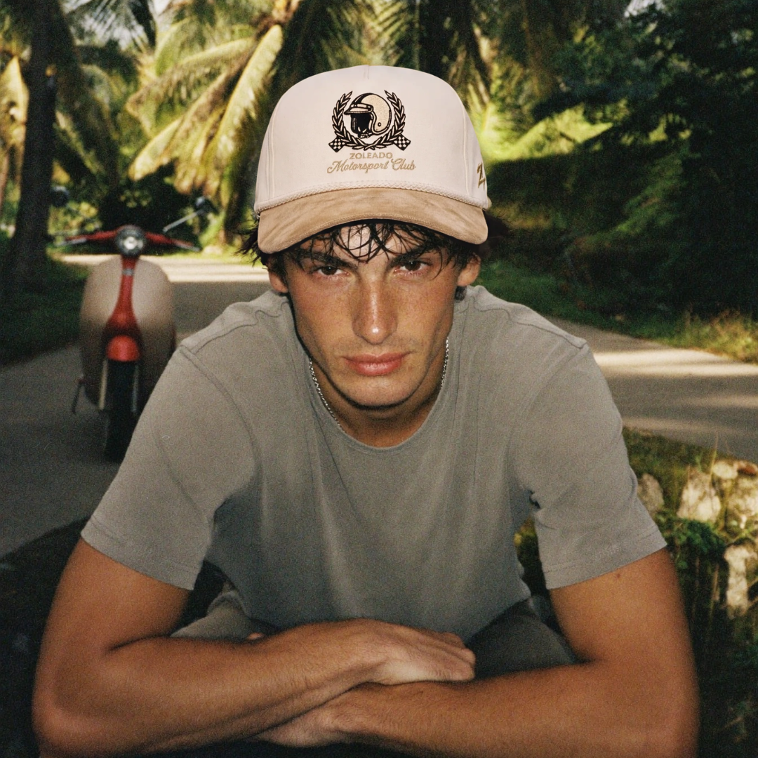 Zoleado Motorsport Club Hat Suede Brim