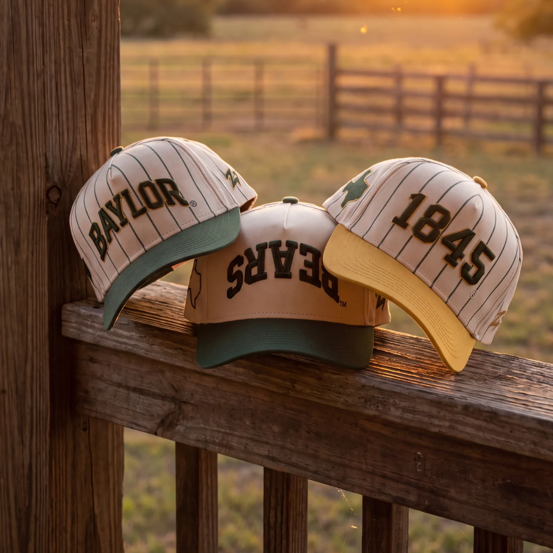 Baylor 1845 Vintage Pinstripe Hat