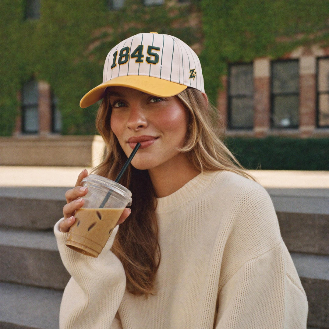 Baylor 1845 Vintage Pinstripe Hat