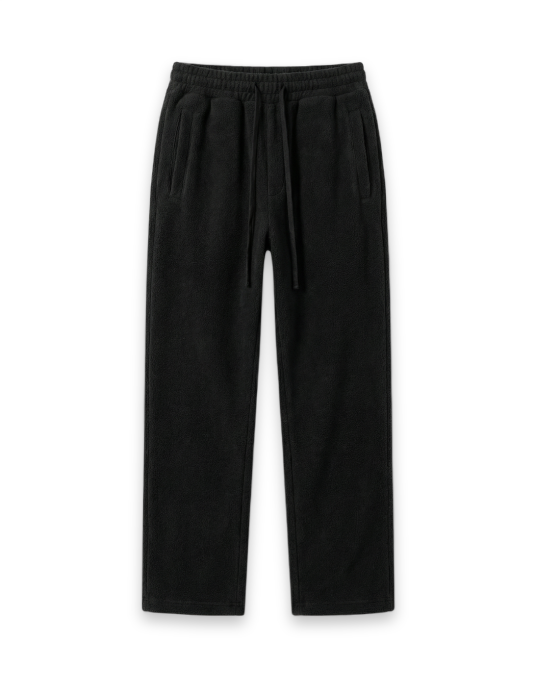 Premium Heavyweight Sweatpants Black front on white background