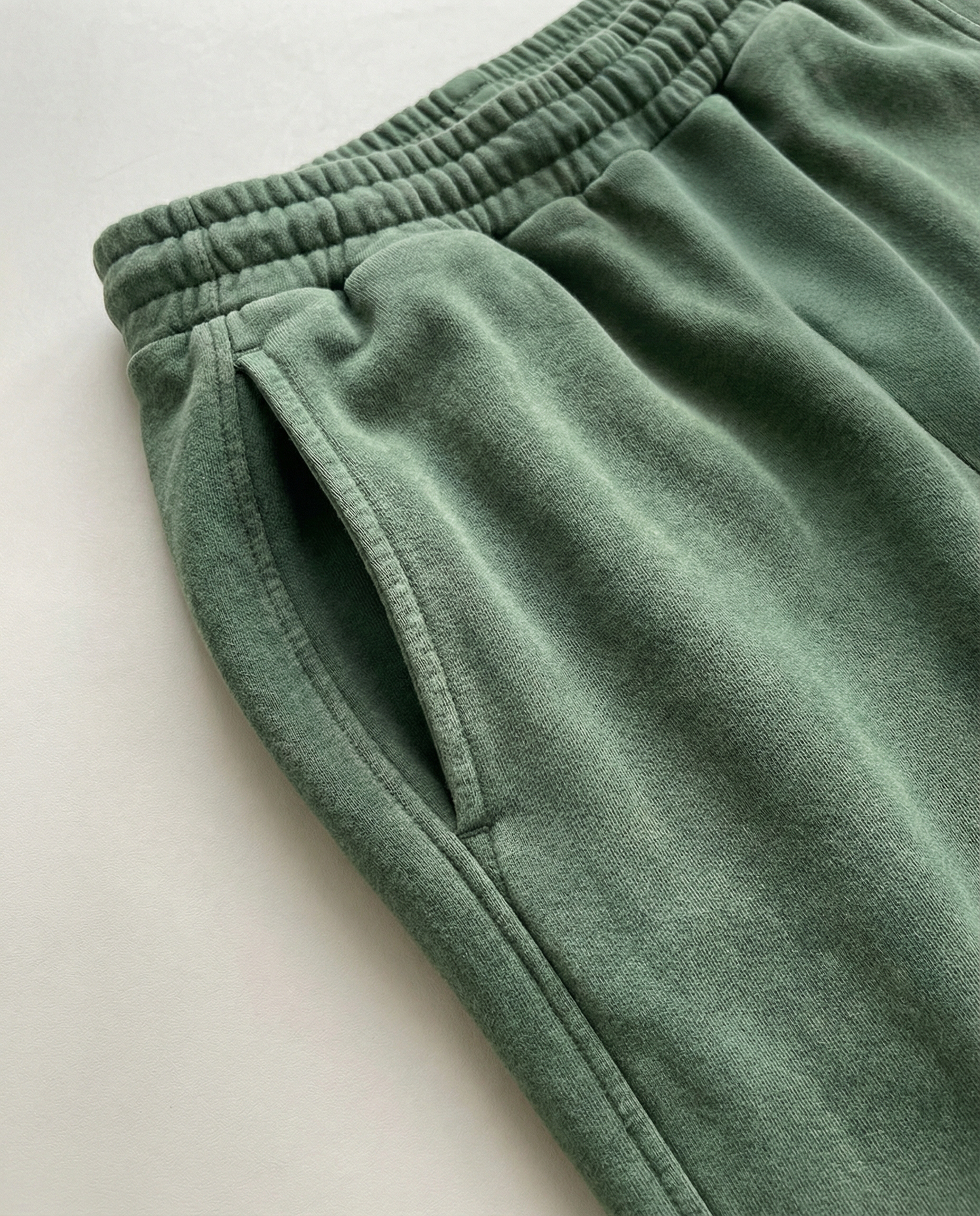 Forest acid wash wide-leg pants, Zoleado Clothing Co.