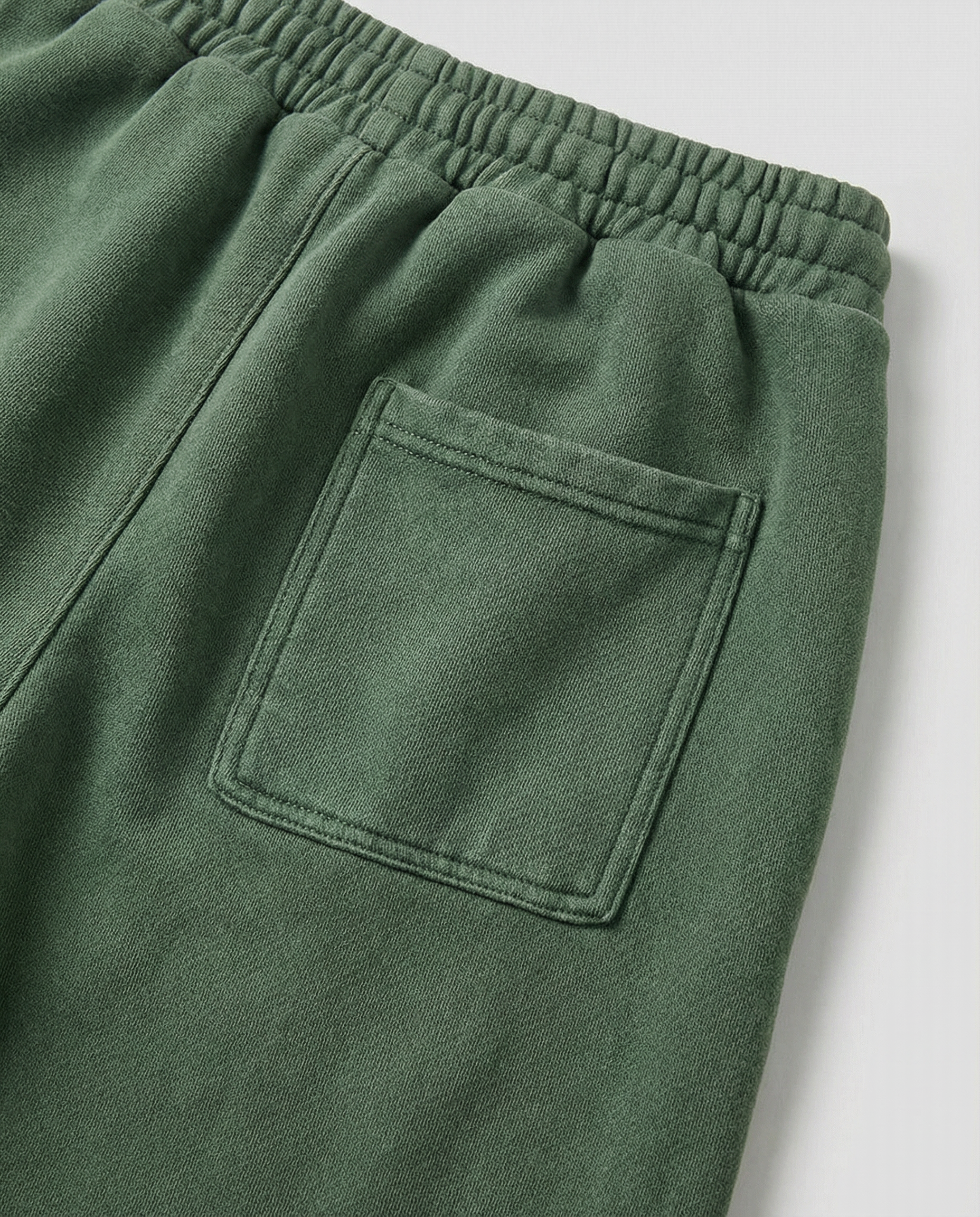 Forest acid wash boxy sweatpants — Zoleado streetwear