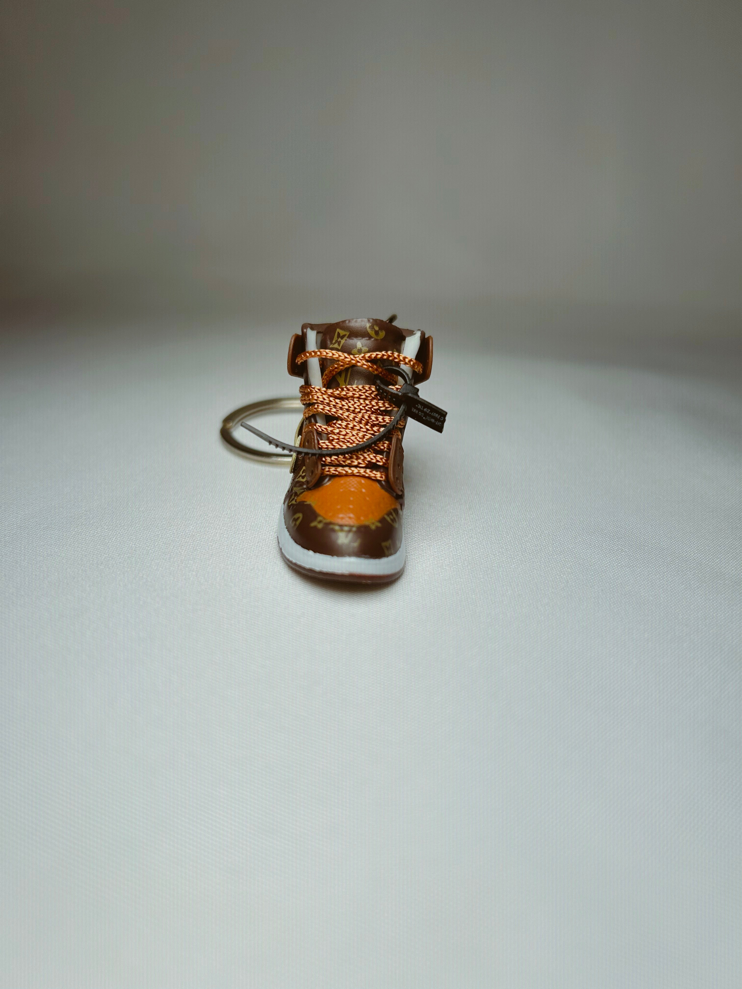 Nike Air Jordan 1 Louis Vuitton Shoe Keyring 3D Rubber