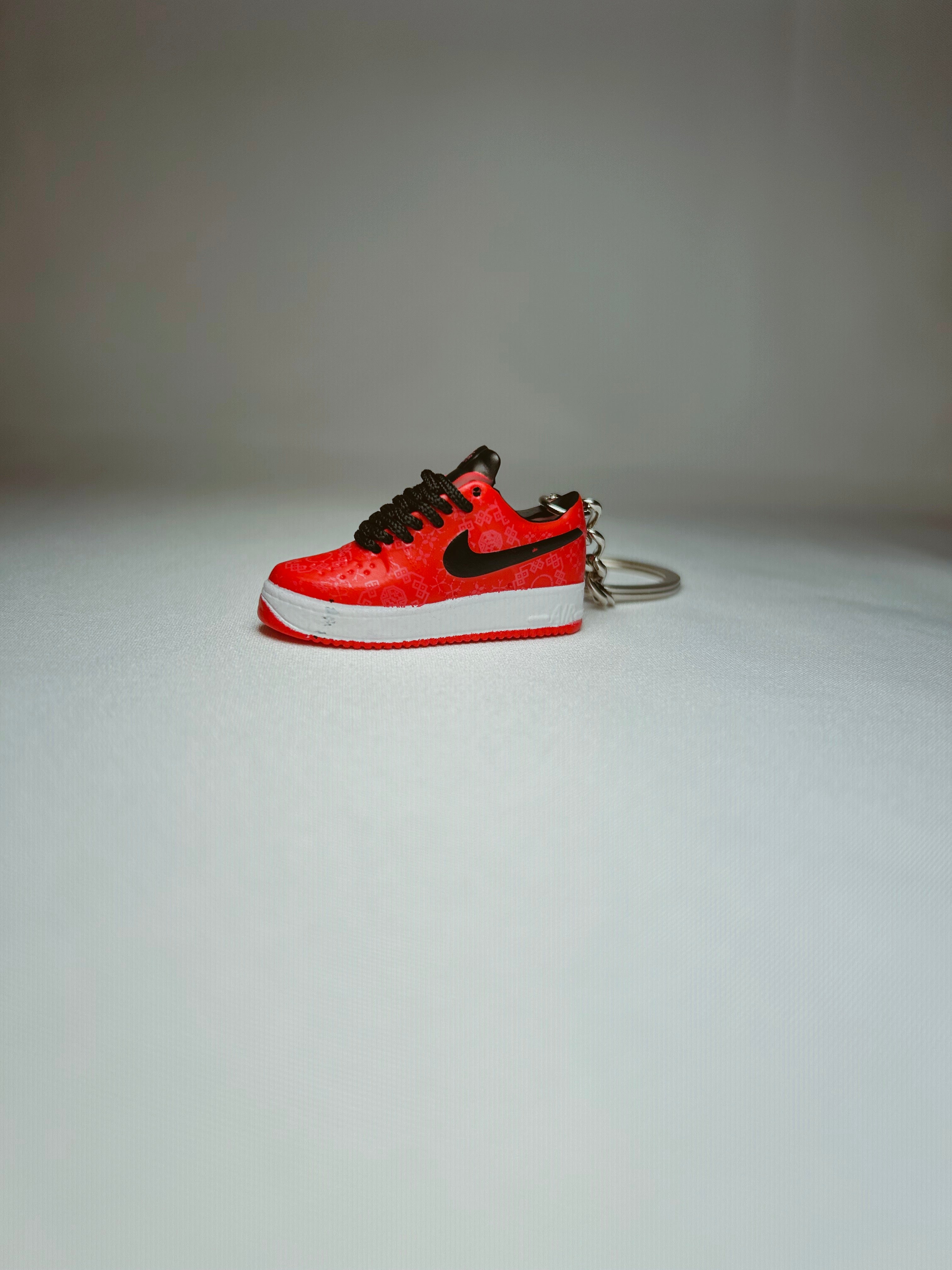 Nike Air Force 1 Low Mini Shoe Keychain 3D Rubber