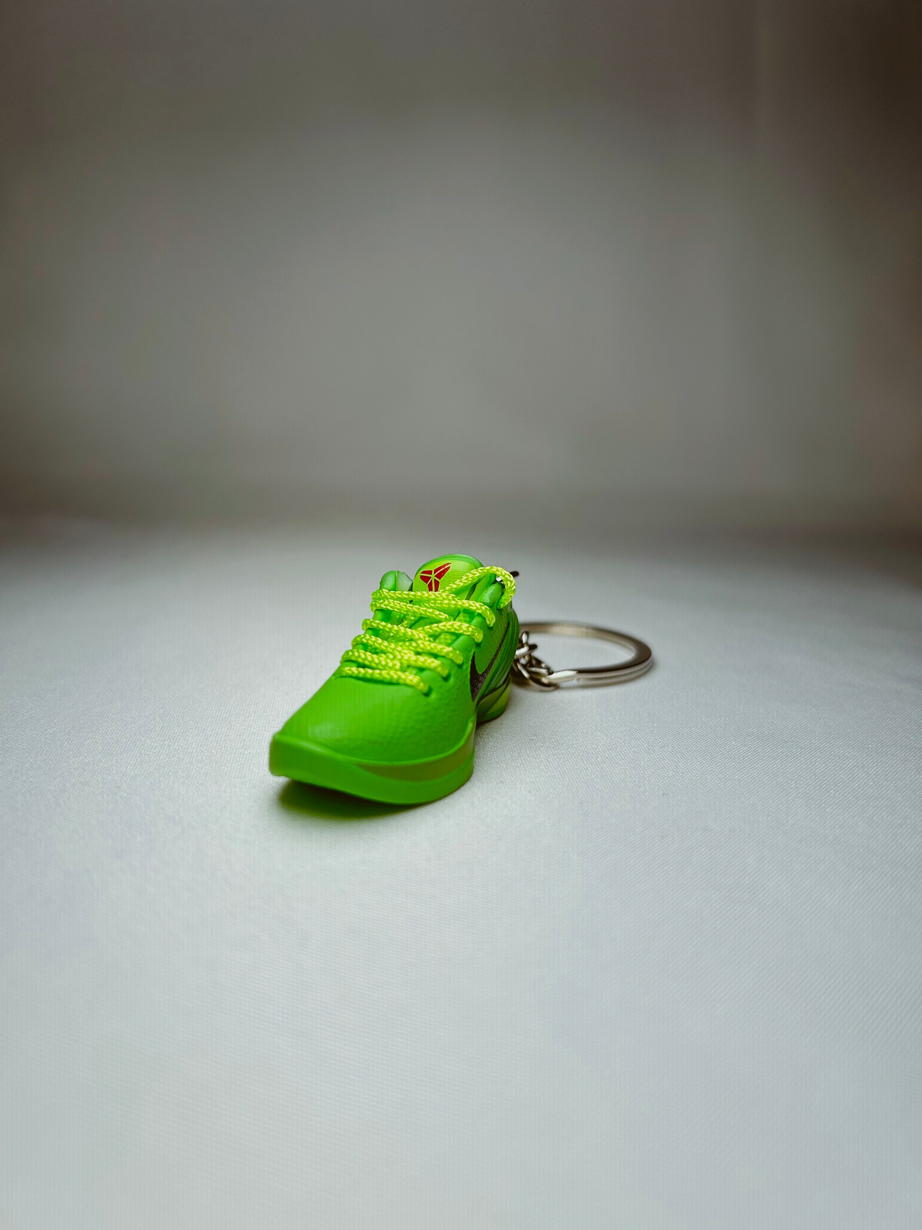 Nike Kobe 6 Protro "Grinch" Green Apple Mini Shoe Keychain