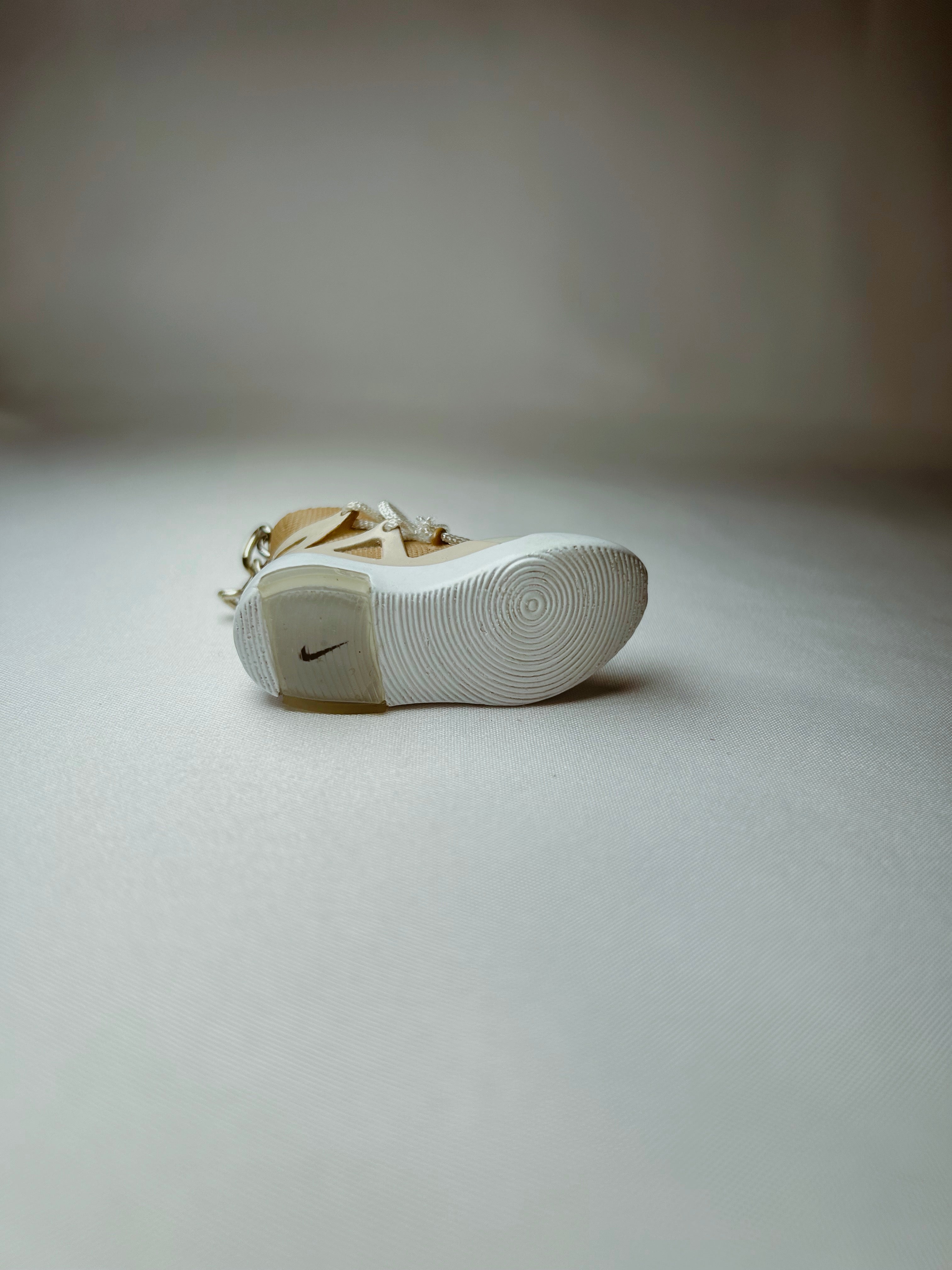 Nike Air FEAR OF GOD 1 Oatmeal Mini Shoe Keychain