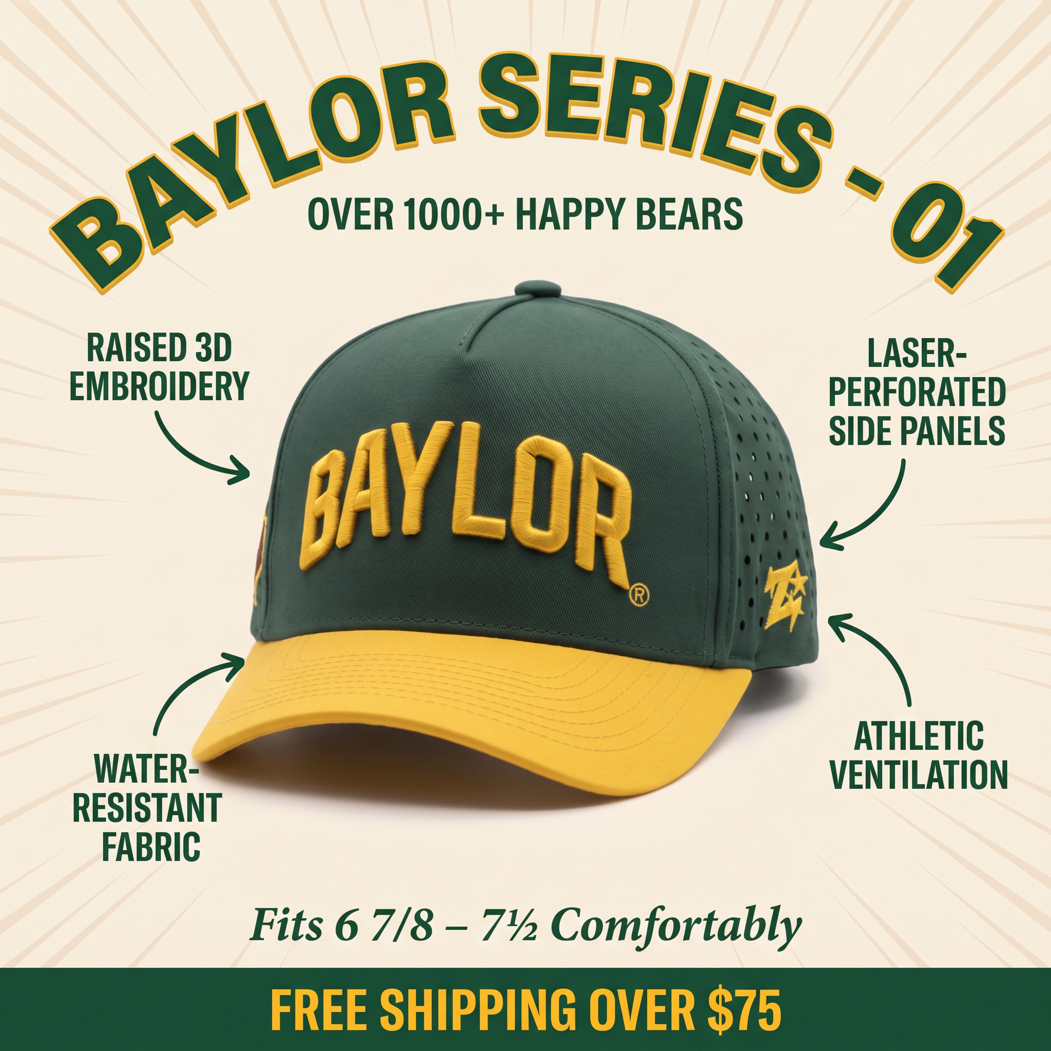 Baylor Classic Vintage Hat