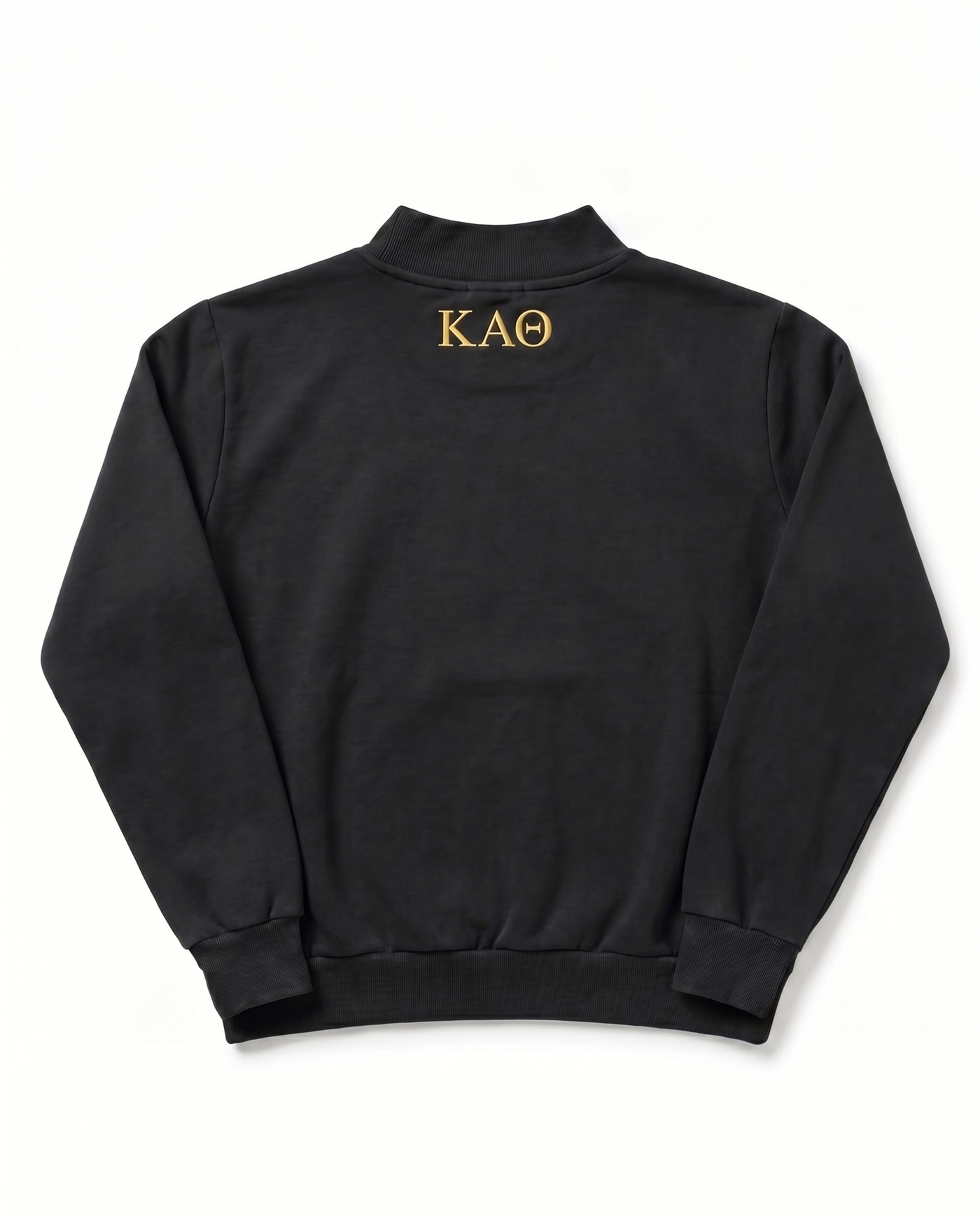 Kappa Alpha Theta Mockneck Top back view - officially licensed Theta sweatshirt