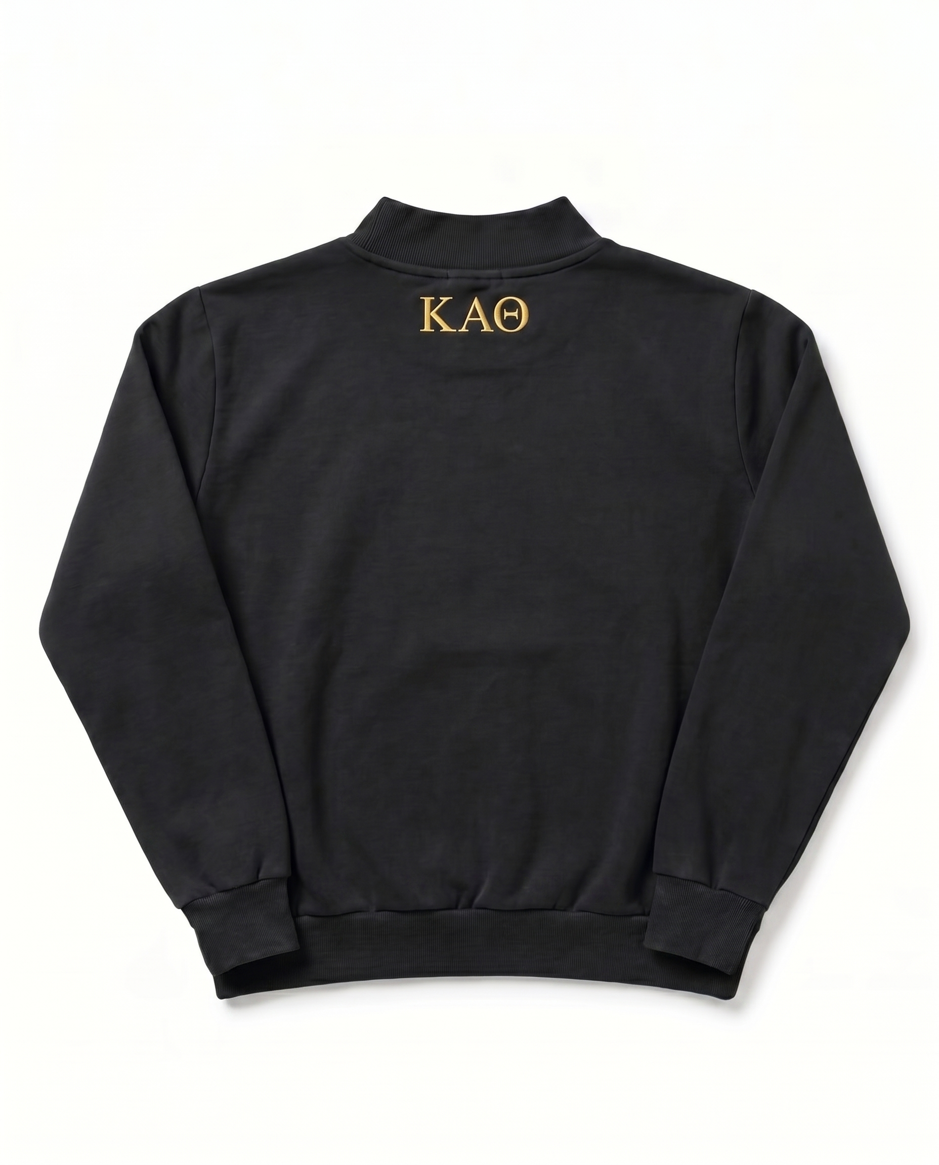 Kappa Alpha Theta Mockneck Top back view - officially licensed Theta sweatshirt